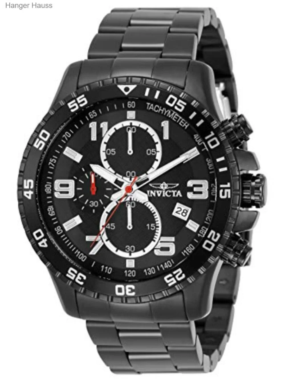 Quartz Chronograph Stainless Steel Men's Watch 45mm